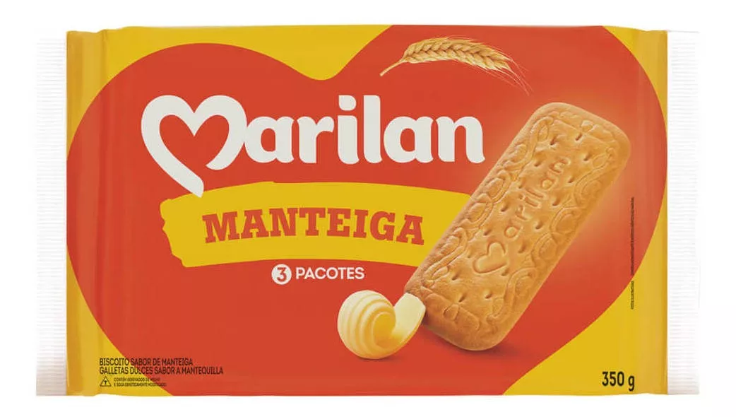 Biscoito De Maizena Manteiga Marilan 350g