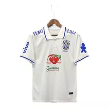 Camisa Seleção Brasileira - Camiseta Gola Polo