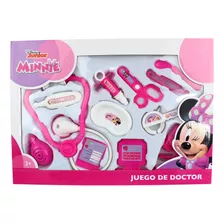 Set Juego De Doctor Medico Minnie Didactico Juguete Niños