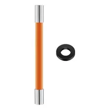 Extensión De Grifo Flexible 50 Cm Acabado 30cm Color Naranja
