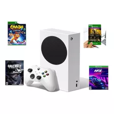 Microsoft Xbox Series S 512gb Standard + Mortal Kombat 11 + Injustice 2 Leg Bundle Xbox