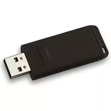 Unidad Usb Deslizante Gb De Verbatim - Negro