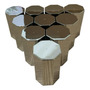 Tapon Hexagonal Cubre Birlo 17mm Decorativo Protector Gancho