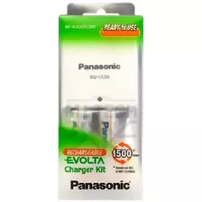 Cargador De Pilas Aa / Aaa Con 2 Pilas Aa 110mah Panasonic