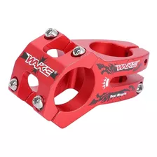 Tee Wake Mtb Roja 45mm 31.8 Aluminio Bicicleta C/dis