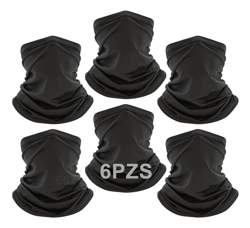 6pzs Bandanas Deportivas Mascara Para Moto Ciclismo Sol Foto 9