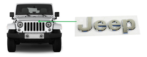 Emblema  Jeep  Parilla Frontal Compass Jeep 10/17 Foto 4