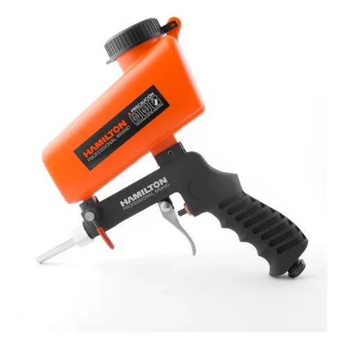 Pistola Arenadora Gravedad Neumatica Hamilton 600cc Par Cod. Par Dgm