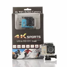 Camera Action Cam Sports Prova Dágua Ultra Hd 4k