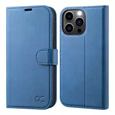 Funda Ocase Para iPhone 14 Pro Shockpr Wallet Blue2