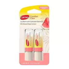 Bálsamo Labial Carmex Comfort Care Sandia Original Pack X 2