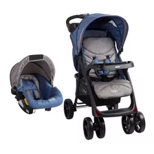 Coche Travel System Bebesit Lisboa Azul