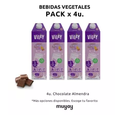 Pack 4 Leches Vegetales Vilay 1 Lt - Bebidas Vegetales