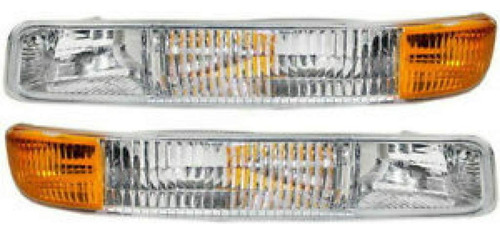 Foto de Para Chevy Silverado 1999-2002 1500 Par De Lentes De Luz De