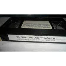 Vhs El Final De Los Principios 6 1989-2001