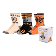 Medias Bioworld Naruto Shippuden Collection - 3 Pares