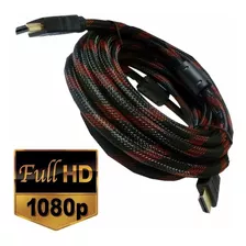 Cable Hdmi 25 Metros Full Hd Mallado 2 Filtros Led Smart