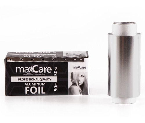 Maxcare® Roll Papel Aluminio Térmico Permanente Mecha 50m