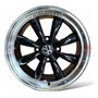 Rines 17x7 Deportivos Para Vocho 4/130 Vw Sedan Logo Silver