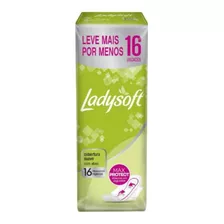 Ladysoft Normal Suave C/ Abas C/16 Absorvente