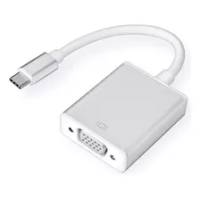 Cabo Adaptador Conversor Usb-c Type-c Para Vga