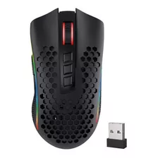 Mouse Gamer Redragon Storm Pro M808-ks Wireless, Rgb Negro