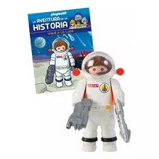 Figura Colección Playmobil Viaje A La Luna + Libro Original