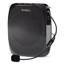 Amplificador De Voz Portátil Shidu Altavoz Personal Micrófon