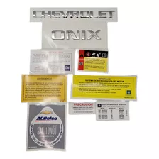 Chevrolet Onix Emblemas Y Calcomanias 
