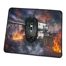 Mouse Pad Gamer Mapa Mundi 30x25 Médio Borracha Neoprene