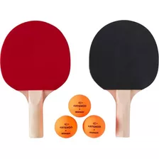 Set De Ping Pong Free De 2 Palas Ppr 100 Small Y 3 Pelotas