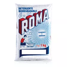 Detergente Roma Multiusos 1kg En Polvo Rendidor Economico