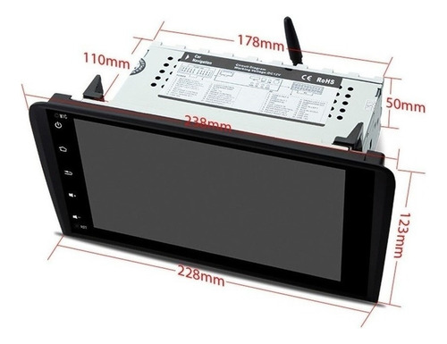 Estereo Audi A3 2003-2012 Android Gps Wifi Bluetooth Radio Foto 7