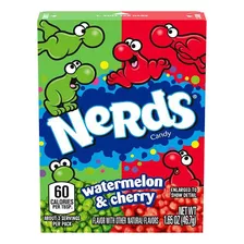 Balas Nerds Cereja E Melância Importado Usa 47g