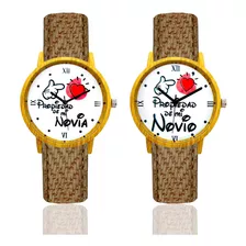 Reloj De Pareja Propiedad De Mi Novia (o) + Estuche Tureloj