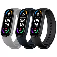 Combo 3 Pulsera Correa Para Reloj Xiaomi Mi Band 3 4 5 Malla