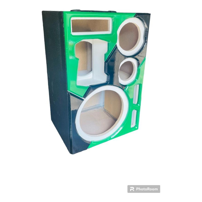 Caixa Bob Residencial Moldurada 3D Falante 12 ou 15 /Médio de 8  ou 10