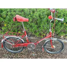 Bicicleta Plegable Aurorita Decada Del 70 De Coleccion