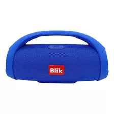Parlante Inalámbrico Bluetooth Blik Minibooster Azul