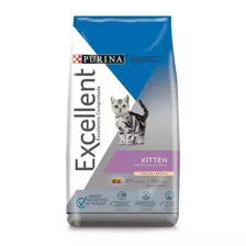 Alimento Excellent Kitten Para Gato De Temprana Edad Sabor Pollo Y Arroz En Bolsa De 7.5 kg