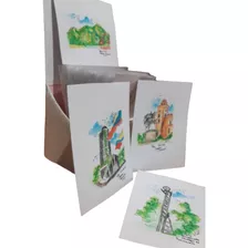 Acuarelas Postales Para Regalar Un Pedacito De Caracas