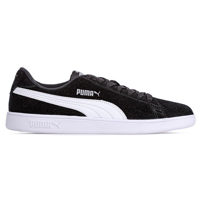 Imagem Tenis Puma Smash V2 Bdp Preto Com Branco Original