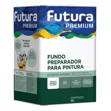 Fundo Preparador De Paredes Base Água Futura 18l