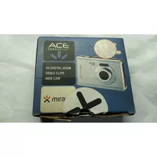 Câmera Digital Mirage Ace Com Manual, Com Defeito Sem Devol.