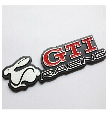 Emblema Gti Racing Golf Jetta Beetle Tiguan Vento Gol Mk Foto 2