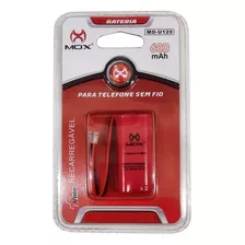 Bateria Mox Mo-u120 (2 Aaa, 2.4v, 600mah) Plug Universal