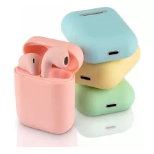 Auriculares Inalambricos Bluetooth I12 Color Amarillo