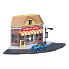 Playset C/ Miniatura -1:64 - Restaurante - Maisto 12387