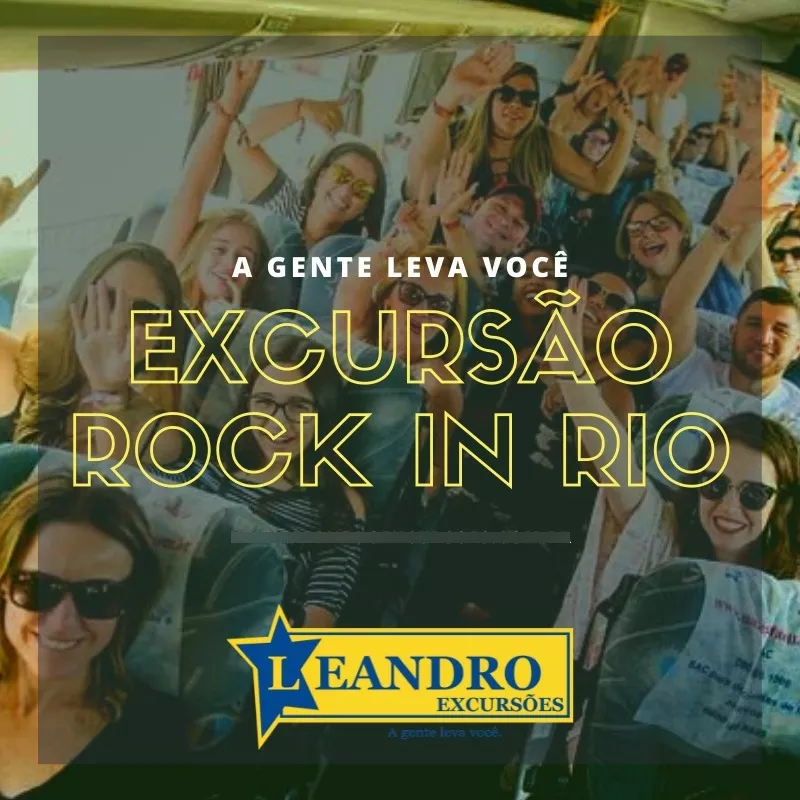 Excursão Rock In Rio Sp E Interior Sp
