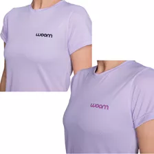 Kit 2 Camisetas De Corrida Woom Feminina Lilas 2023